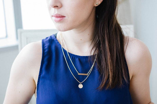 Dainty Gold Necklace - Raymond Coffee