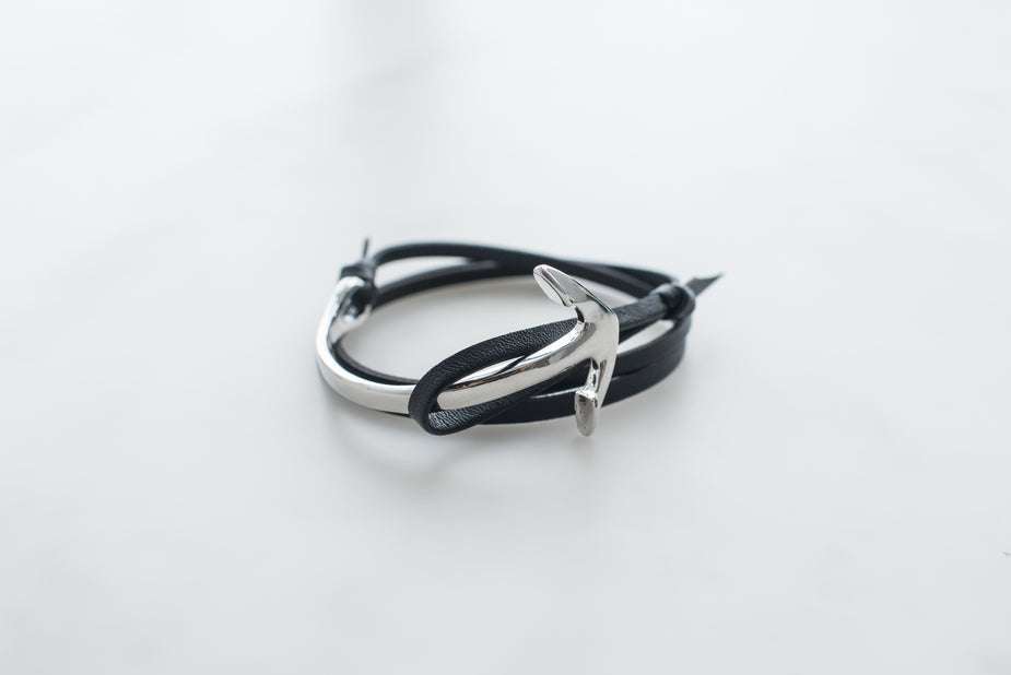 Anchor Bracelet Mens - Raymond Coffee