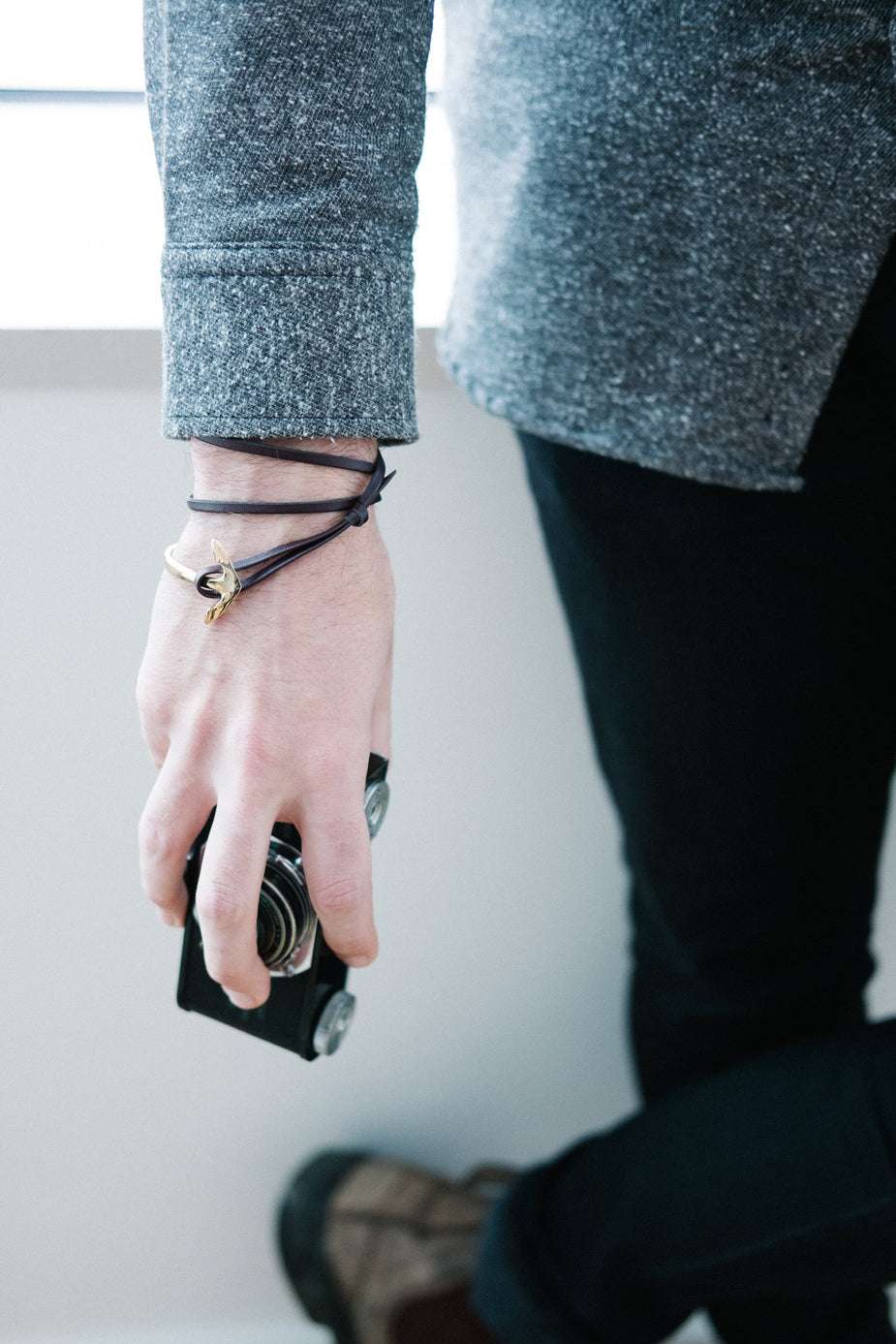 Anchor Bracelet Mens - Raymond Coffee